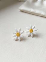 Rankų darbo auskarai Daisy