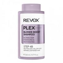 Plex Blonde Boost Shampoo. Step 4B Geltonus atspalvius neutralizuojantis šampūnas 260ml