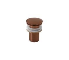 Gedy - praustuvo nutekėjimo vožtuvas CLICK-CLACK Ø 6,6 cm, bronzos spalvos