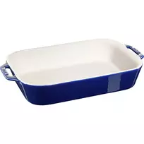 Staub Rectangular Ceramic Platter - 4.5 ltr, Blue