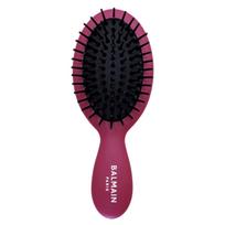 BALMAIN Hair Velvet Burgundy Detangling Mini Spa Brush