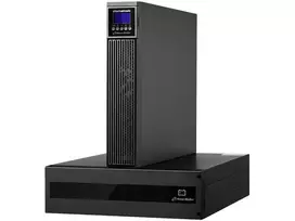 UPS RACK POWERWALKER VFI 10000 RTG PF1 ON-LINE 10000 VA 2x IEC C13 jungtys LCD 5U baterijų paketas