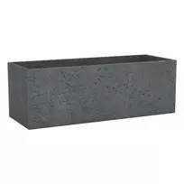 Scheurich C-Cube Long 240 Lauke Vazonas Laisvai stovintis Plastikas Juoda
