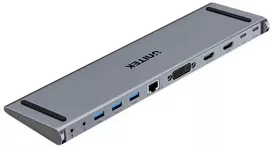„Unitek“ USB-C doko stotis su „DisplayLink“ 4K | 4K@30Hz | 5Gbps | PD 100 W