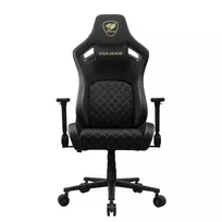 COUGAR CGR-DFF-GLB Kėdė kompiuteriniams žaidimams Minkšta apmušta sėdynė Juoda, Auksas