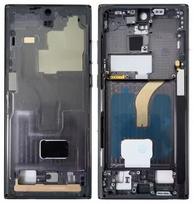 Vidinis korpusas Samsung S908 S22 Ultra Phantom Black originalus (used Grade B)