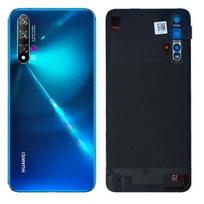 Galinis dangtelis Huawei Nova 5T Crush Blue (suderinamas su Honor 20) originalus (serviso pakuotė)