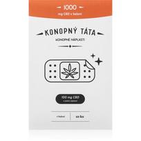 Konopný táta Patches 1000 mg CBD Šildantis pleistras su CBD 10 vnt.
