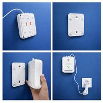 Qoltec 52654 2in1 natural gas and carbon monoxide (CO) leak detector | CH4 | CO | NG | Tuya | Wi-Fi | 85dB alarm | LED | 52654 | 5901878526546
