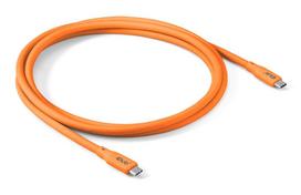 CABLE USB-C TO USB-C 2M/M/M ORANGE CAC-3000, KAPCUTCAC_3000