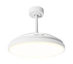 Aigostar-LED Reguliuojamas lubų ventiliatorius LED/50W/230V 2700-6500K 106cm+nuotoliniu pultu balta
