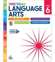 Spectrum Language Arts Workbook Grade 6