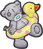 Tatty Teddy with Duck Sew On Patch