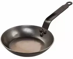 DE BUYER Apvali keptuvė, skersmuo 20 cm CARBONE PLUS