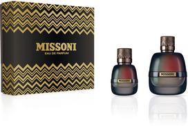 Missoni komplektas Missoni: Pour Homme, tualetinis vanduo vyrams, 100 ml + Pour Homme, tualetinis vanduo vyrams, 30 ml | 8011003877225 | 8011003877225