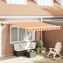 Ištraukiama markizė Geltona ir Oranžinė 300 x 250 cm