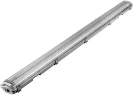 Oprawa Hermetiškas šviestuvas VUMBI II T8 LED 2x18W, 3600lm, IP65, 4000K, komplekte yra fluorescencinės lempos