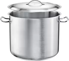 Stock puodas su dangčiu PRO 18/10