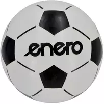 VINILINIS FUTBOLO KAMUOLYS BORUŽĖLĖ Baltas-Juodas 21CM 85G ENERO 1078656