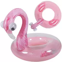 Jilong PLAUSTAS PLŪDURIAVIMUI 76x76CM FLAMINGAS SU BLIZGUČIAIS 35660 627531