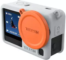 Telesin silikoninis apsauginis dėklas, skirtas DJI Osmo Action 6, pilkas