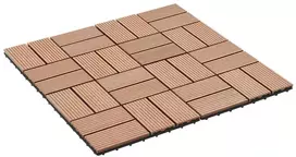 Terasinė Plytelė 22 pcs Ruda 30 x 30 cm MPK