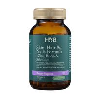H&B vitaminai odai plaukams ir nagams, 180 tablečių