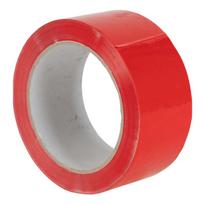 Spalvota lipni juosta 50 mm x 66 m, raudona 6 vnt