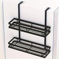 Daugiafunkcinė metalinė virtuvės laikymo lentyna su kabliukais , 1120-M#【39-40】