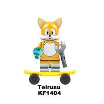Konstruktorius Sonic the Hedgehog figūrėlė HeroBricks, 5cm