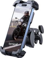 Telefono laikiklis Lamicall Motociklo telefono laikiklis, juodas