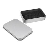 Dėžė su rankena 18.5x13x9.7 cm - skaidri - plastikinė - organizatorius