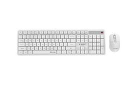 Gembird KBS-WMS-01-W Silent key Pro Business belaidis darbalaukio rinkinys, balta, JAV išdėstymas