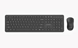 Gembird KBS-WPS-01 Slim Pro Business belaidis stalinis kompiuteris, juodas, JAV išdėstymas