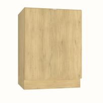 Pastatoma virtuvės spintelė Stolkar Sofia D60PC P/L, šviesaus ąžuolo spalvos