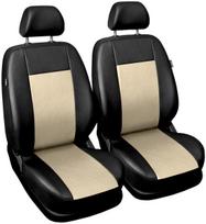 COMFORT odiniai automobilio sėdynių apvalkalai 1+1 (2 sėdynės) BEŽINIAI „AutoDekor“