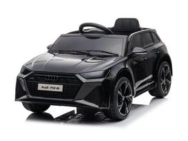 Vienvietis vaikiškas elektrinis automobilis Audi Rs6, juodas