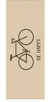 Pirties rankšluostis CAWÖ Travel Bicycle 70x180cm smėlio spalvos medvilnė