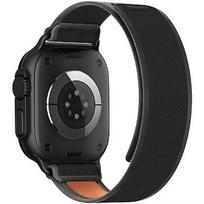 Tech-Protect watch strap Nylon Elite Apple Watch 44/45/46/49mm, black/orange 5906302339945