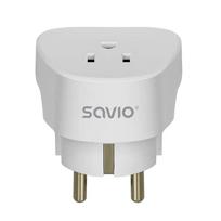 SAVIO AP-01 Travel Adapter, US socket – EU plug, KAPSVVAP_01
