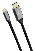 Trust 25630 cable gender changer USB-C HDMI Black, HDMTRU25630