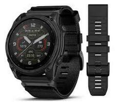 Garmin tactix 8: 51mm Solar Elite aukščiausio lygio taktinis išmanusis laikrodis su saulės energija įkraunamu ekranu, titano apvadu, safyriniu stikleliu ir atsparumu vandeniui iki 40 metrų gylio (į komplektą įeina sprendiklis „Applied Ballistics Elite“)