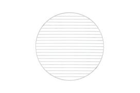 Mustang round grill grate, 42.5 cm (649169)