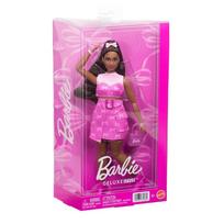 Barbie Deluxe fashion doll, pink dress (JJN70)