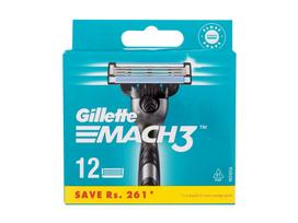 Gillette Mach3 Replacement Blade 12-pack / XXL