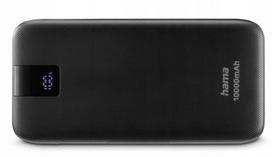 Hama Power bank, 10000 mAh, Black