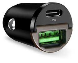TRUST Power Adapter Puro Bullet Mini USB-C USB-A 30W