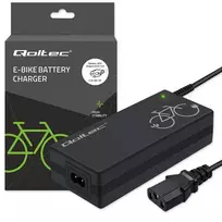 Qoltec Fast Charger for e-bike 36V | 42V | 2A | C14-IEC-3Pin with power cable