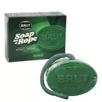BRUT Soap on a Rope, Exfoliating Soap, 150 g