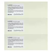 Davines Love, Hair Treatment Cream Mask, 12 count, 12 ml